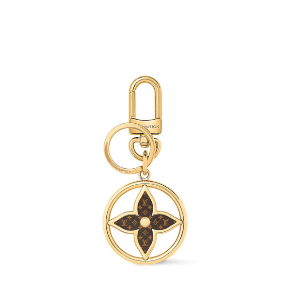 Louis Vuitton M01207 Puzzle Flower Monogram Keyring