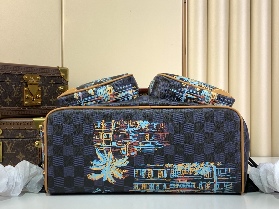 LV N40755 Montsouris Cargo Backpack