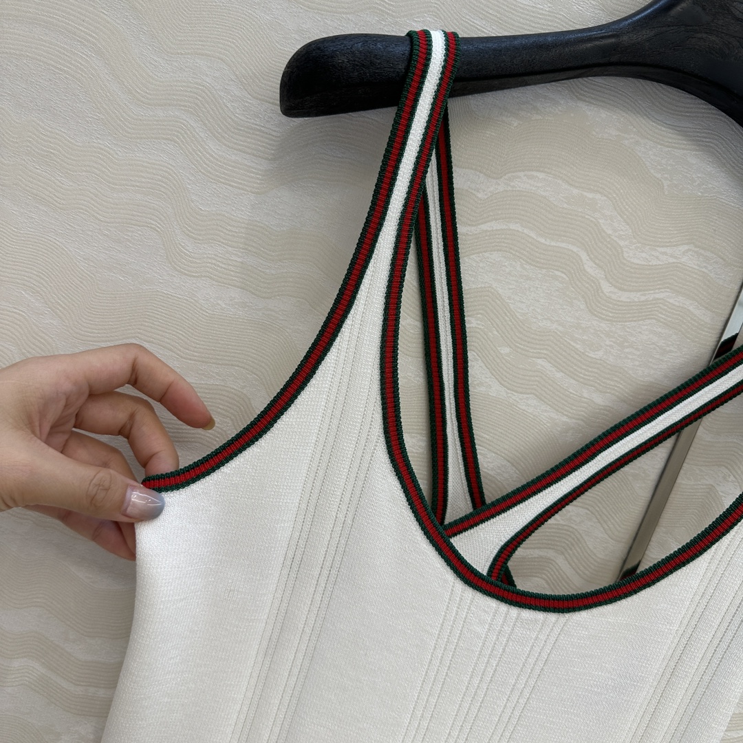 Gucci Dress with Web trim