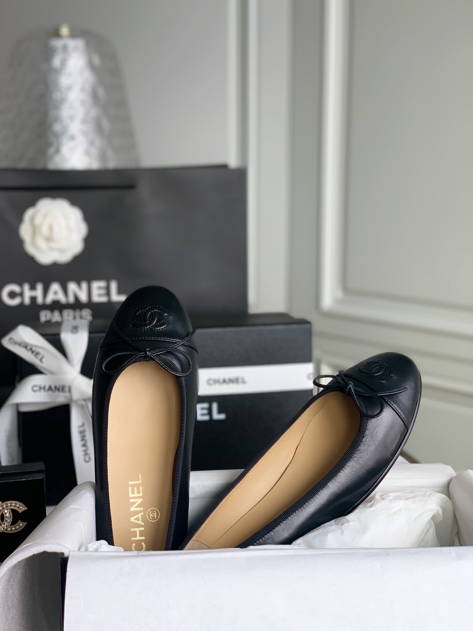 chanel flats-Classic-3 colors