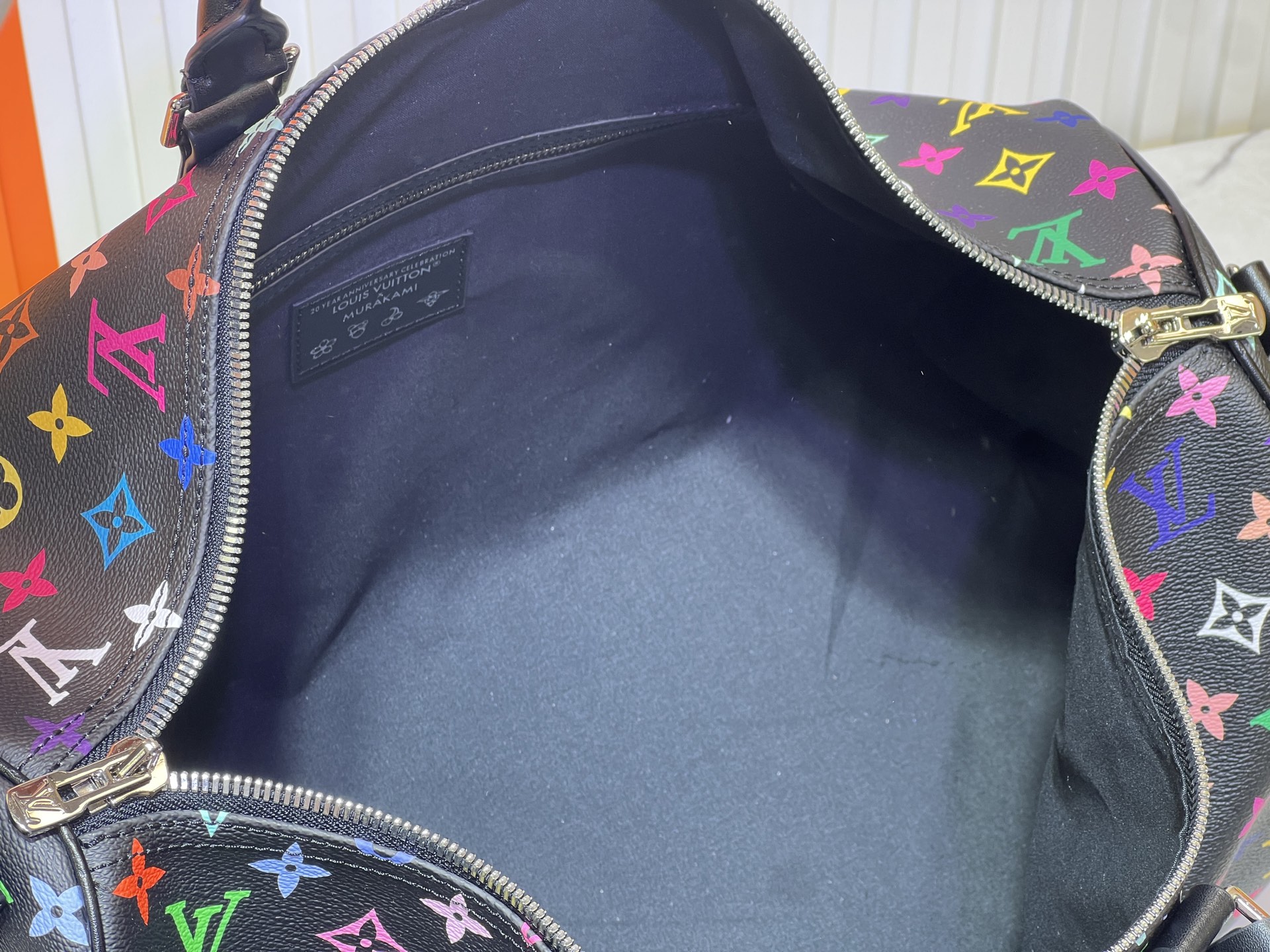 LV x TM KEEPALL BANDOULIÈRE 45
