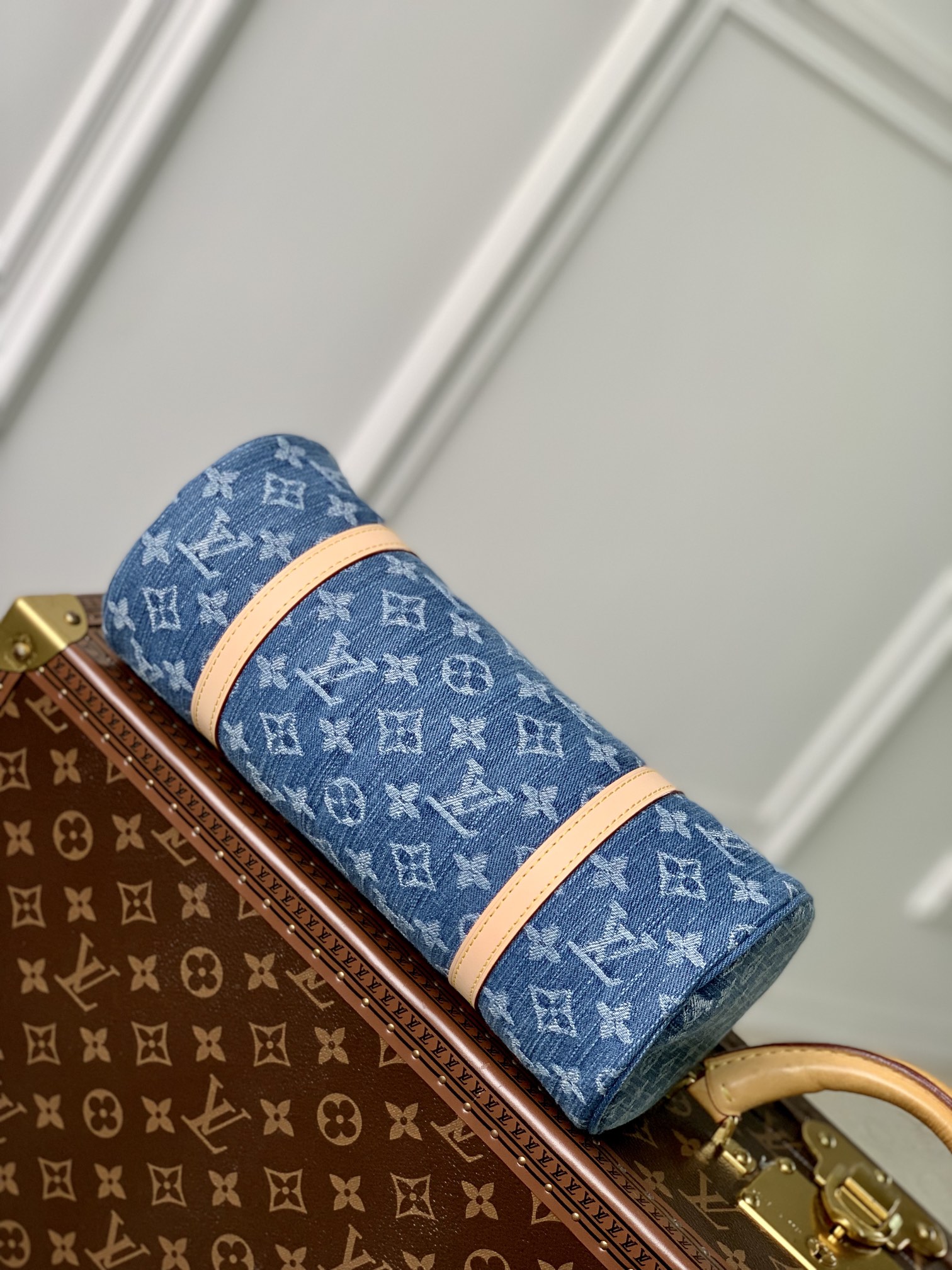 Louis Vuitton M46830 Papillon Denim Blue