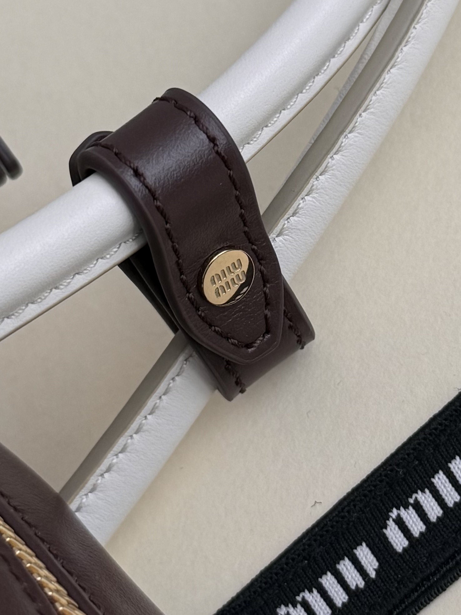 MIUMIU Beau leather bag