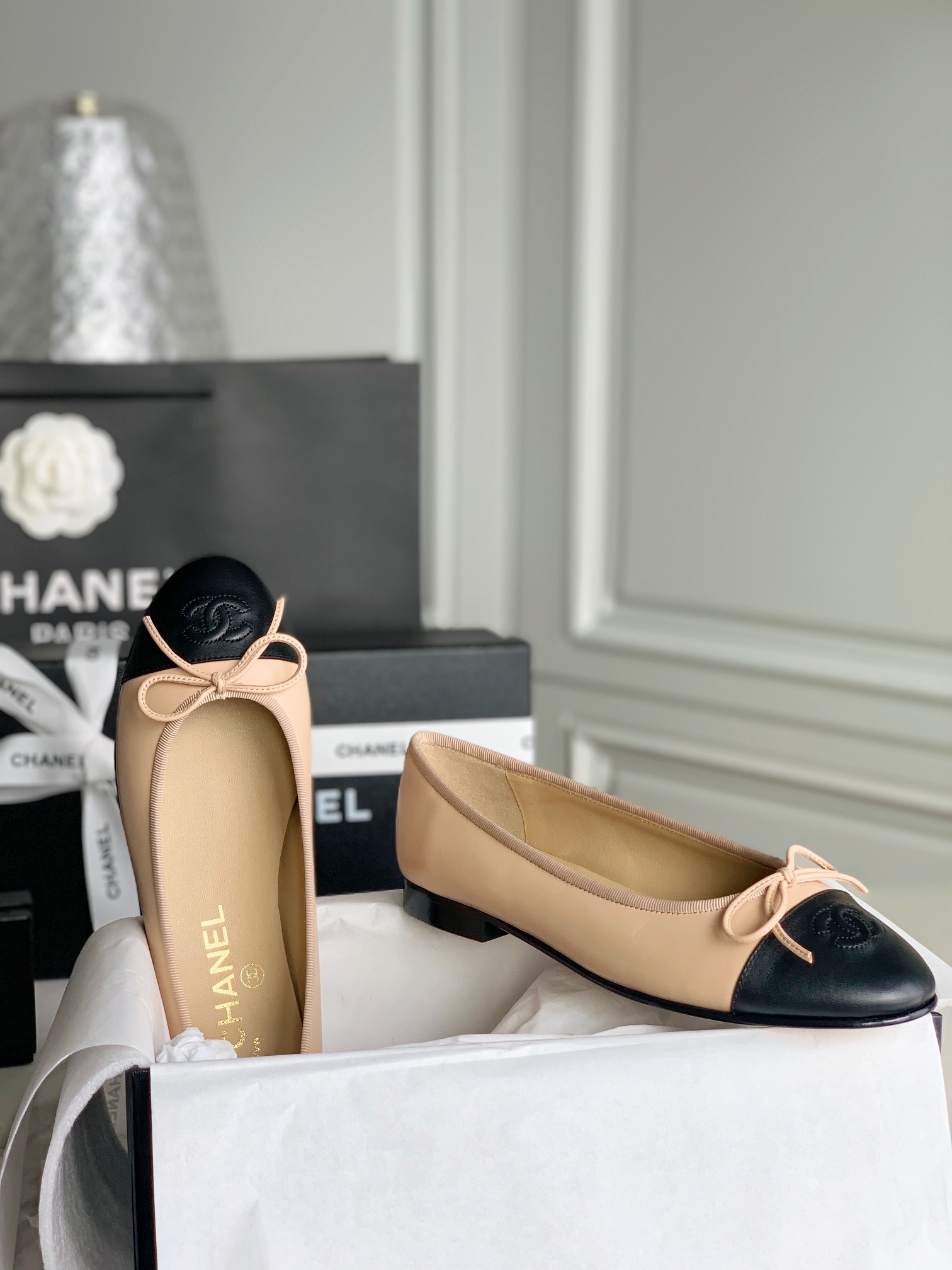chanel flats-Classic-3 colors