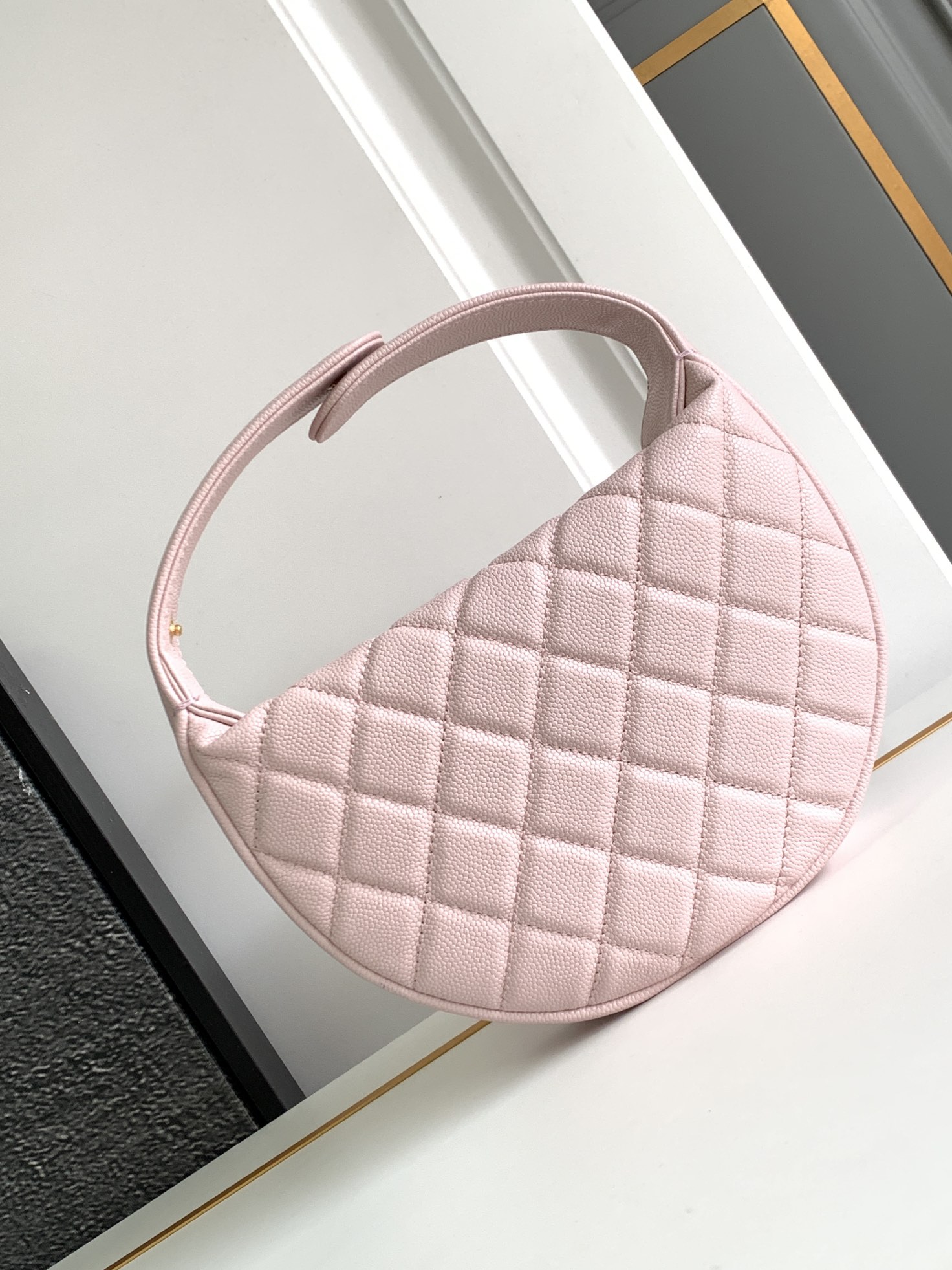 Chanel 24s black-pink gold bag