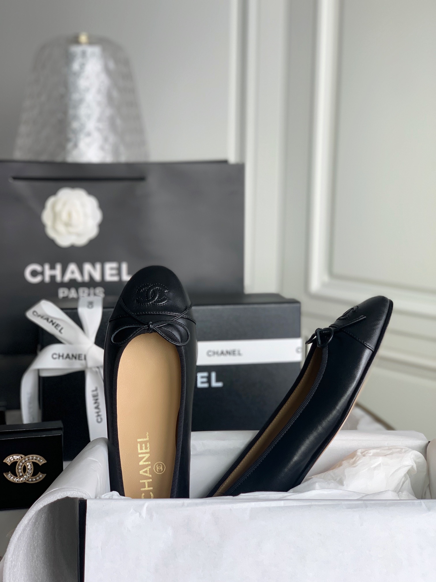 chanel flats-Classic-3 colors