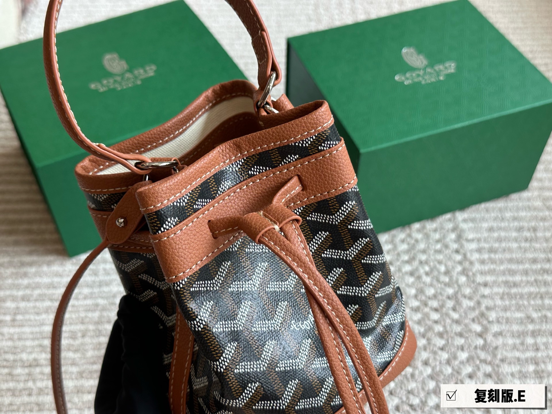 Goyard Petit Flot Mini bucket bag
