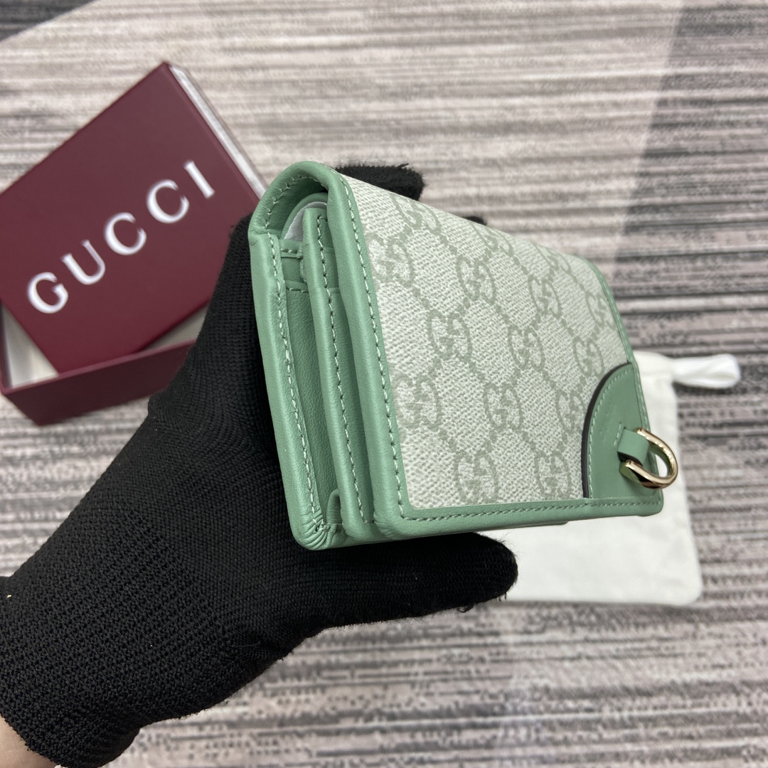 Gucci GG Emblem Mini Wallet