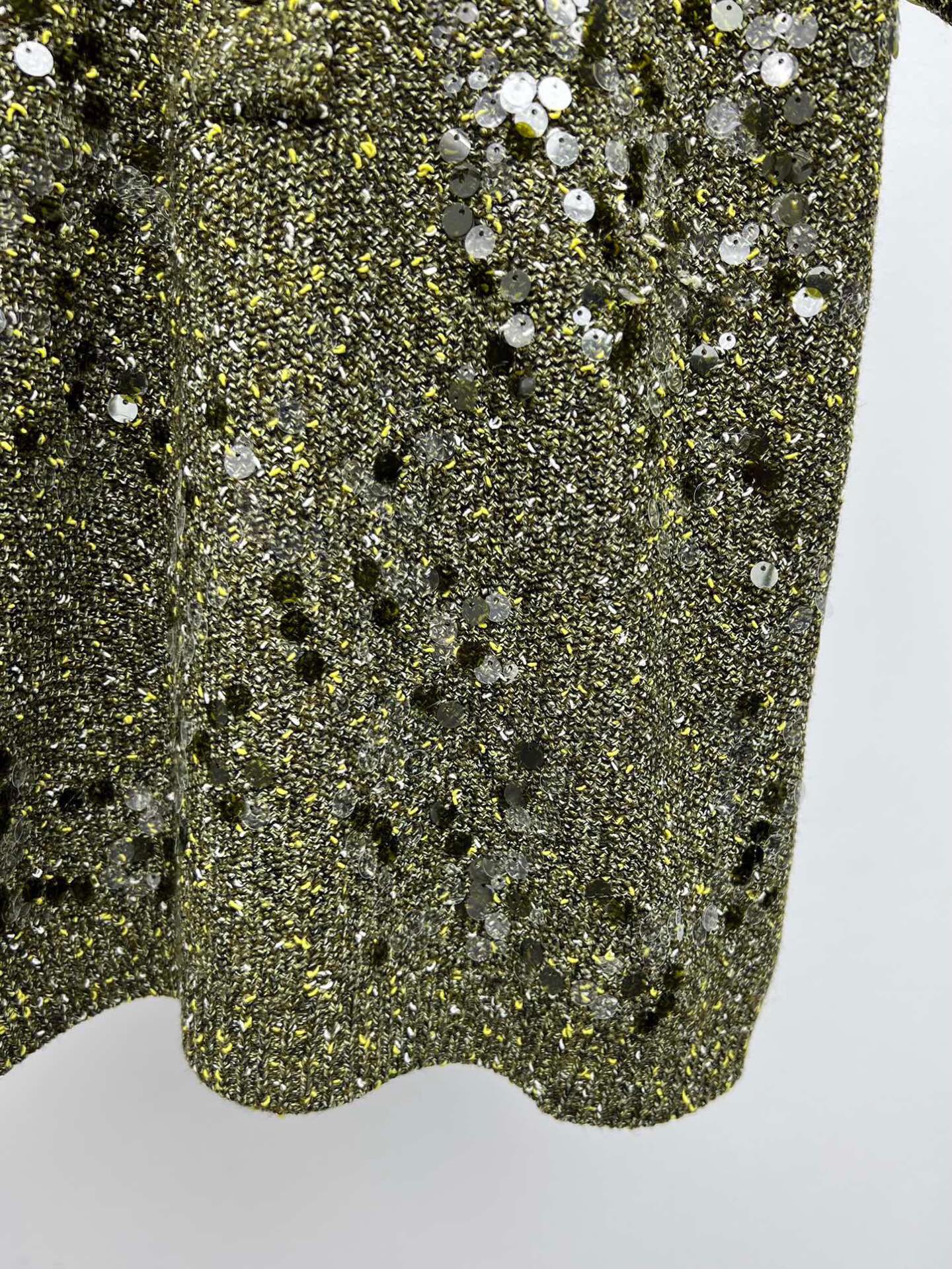 Gucci Beaded Embroidered Knit Suit