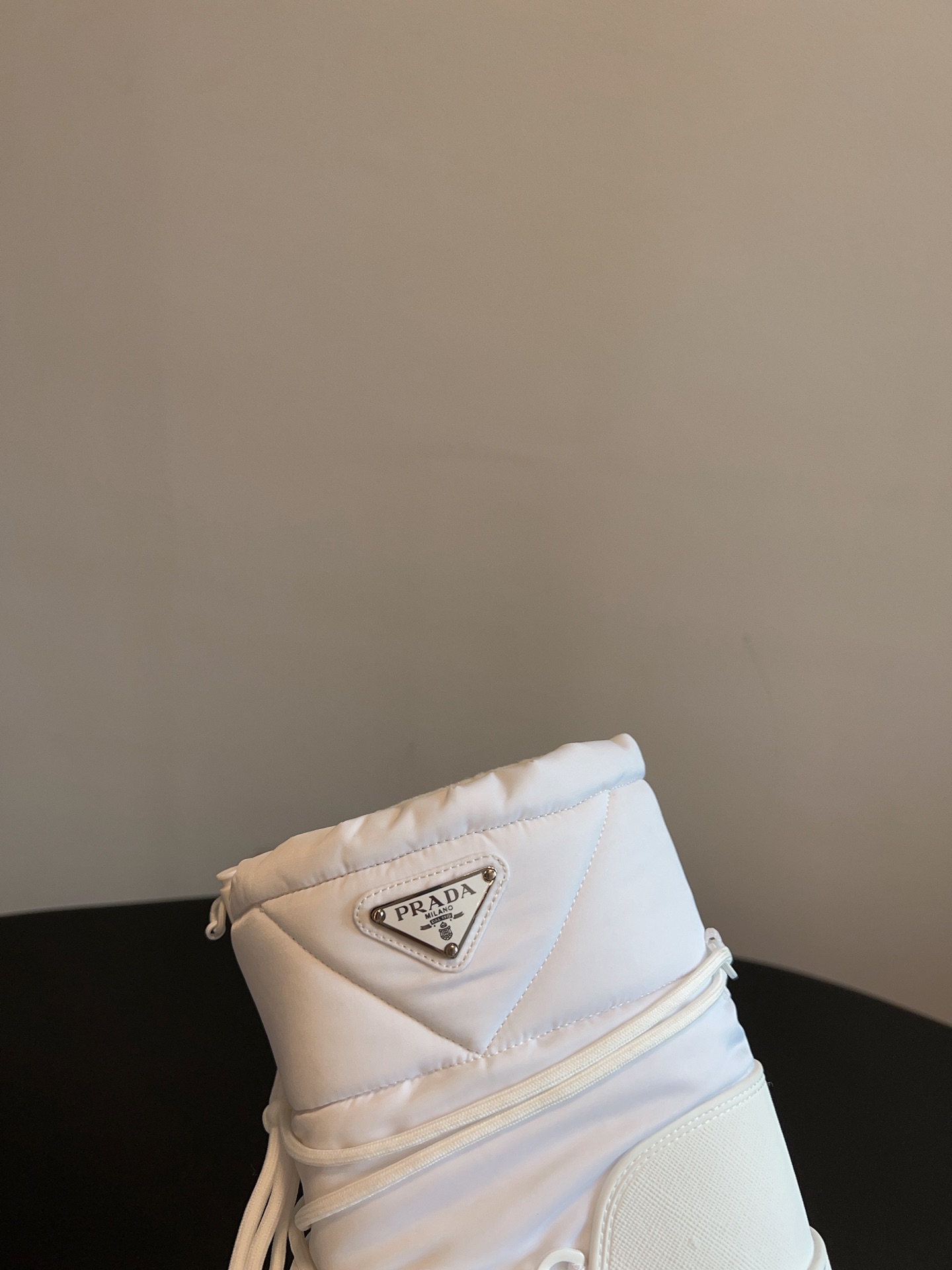 Prad down snow boots-white