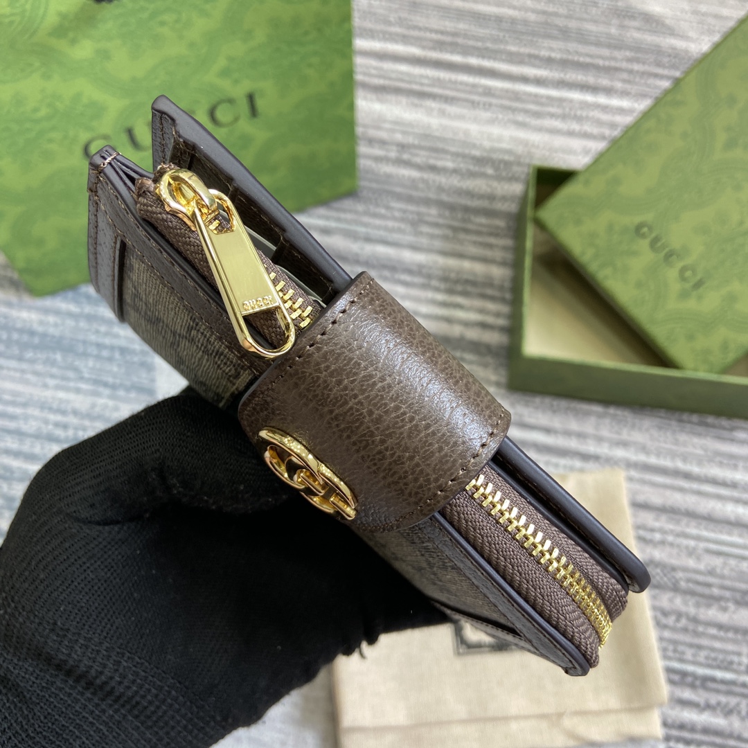 0phidia series GG full zip wallet-725662