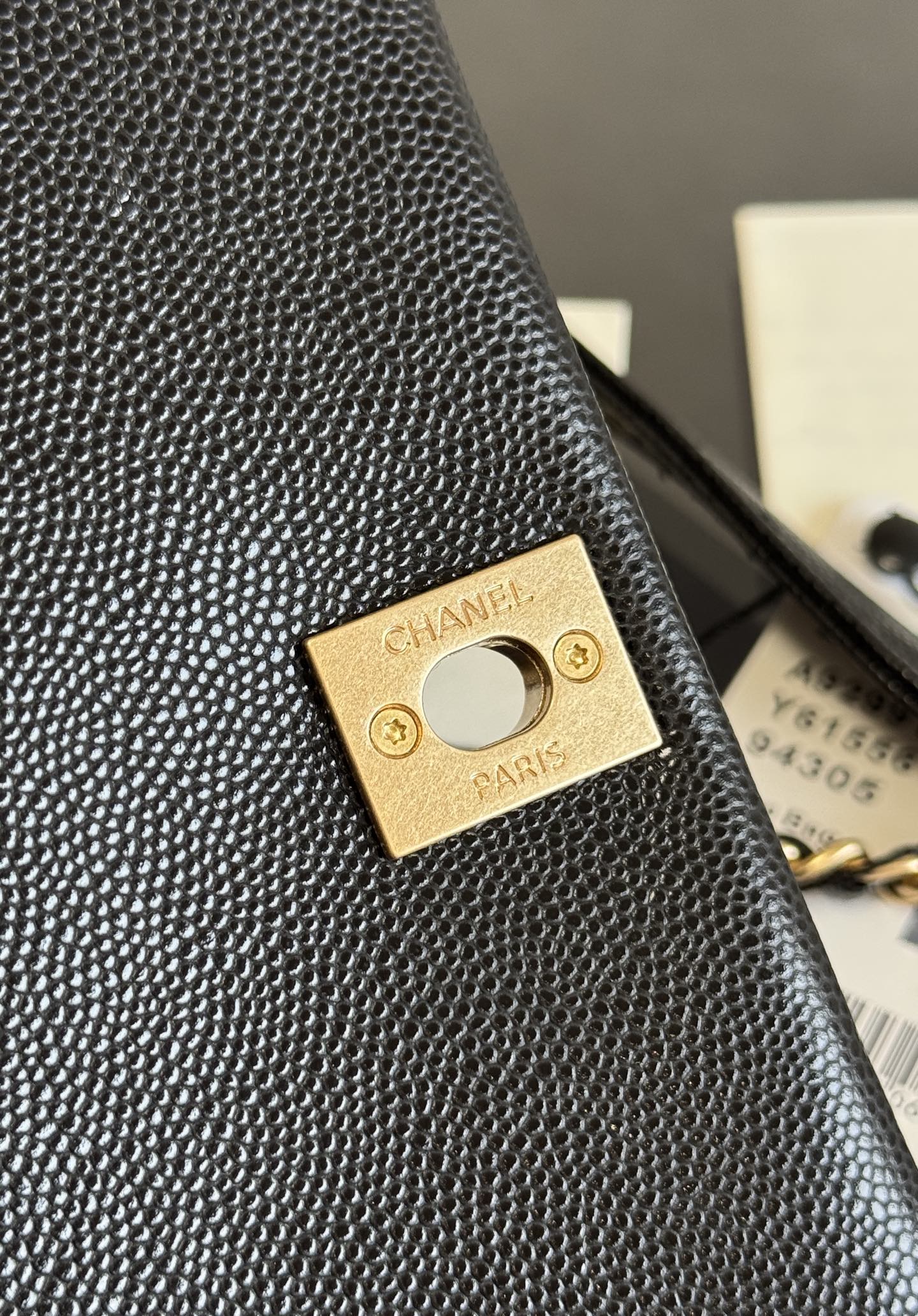 CHANEL-COCO Handle-caviar