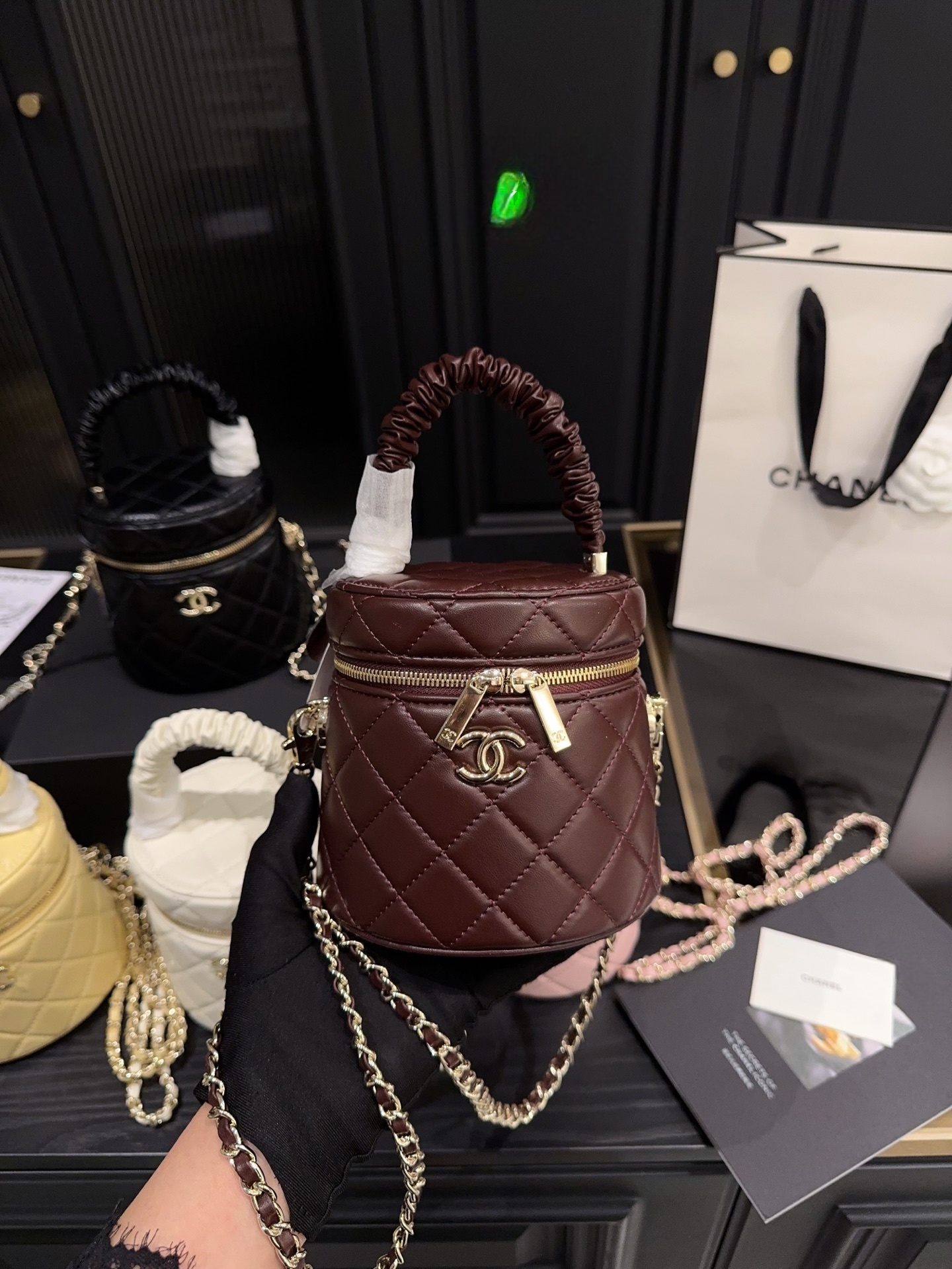 CHANEL Bucket Cosmetic Bag