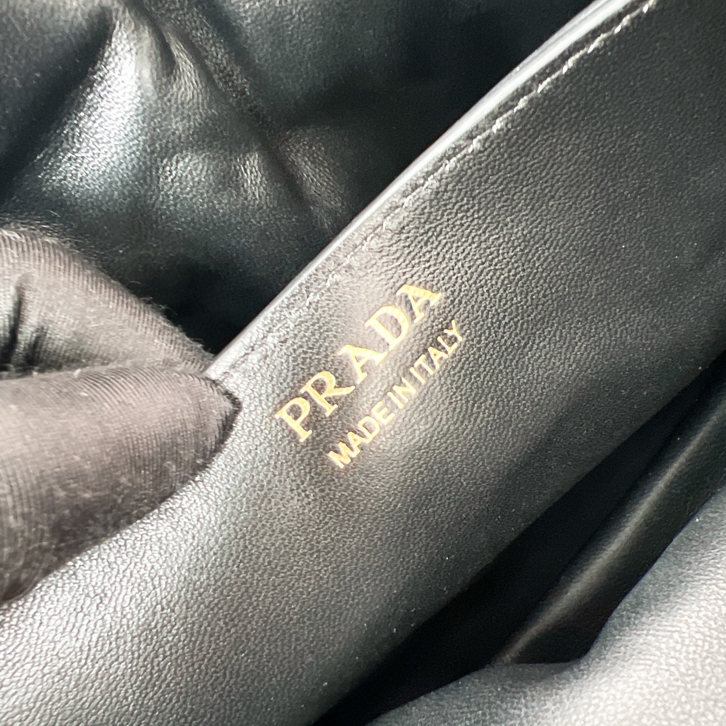 Prada Dada nappa leather bag