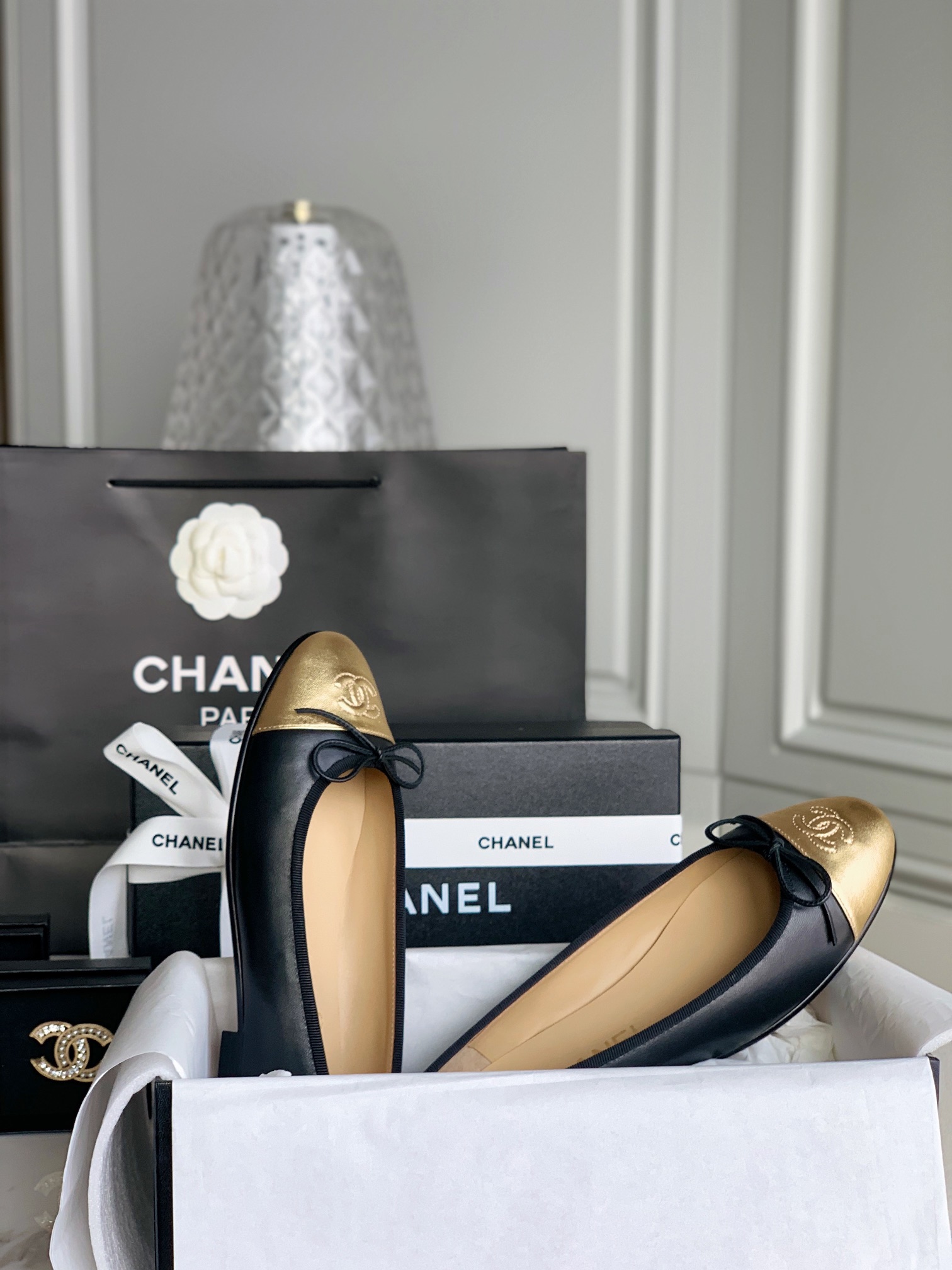 chanel flats-Classic-3 colors