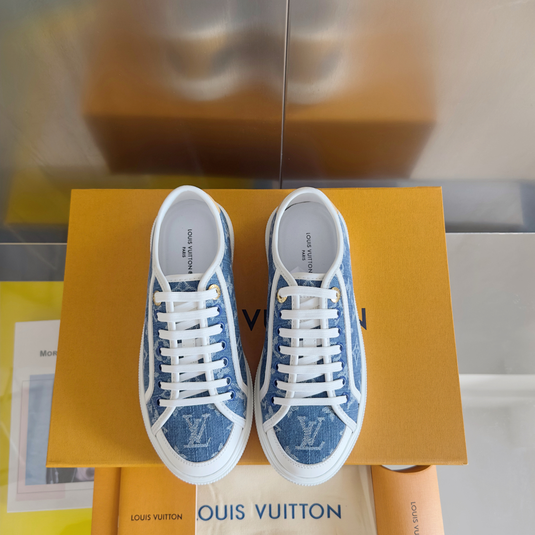 Louis Vuitton Lagoon Denim Sneakers