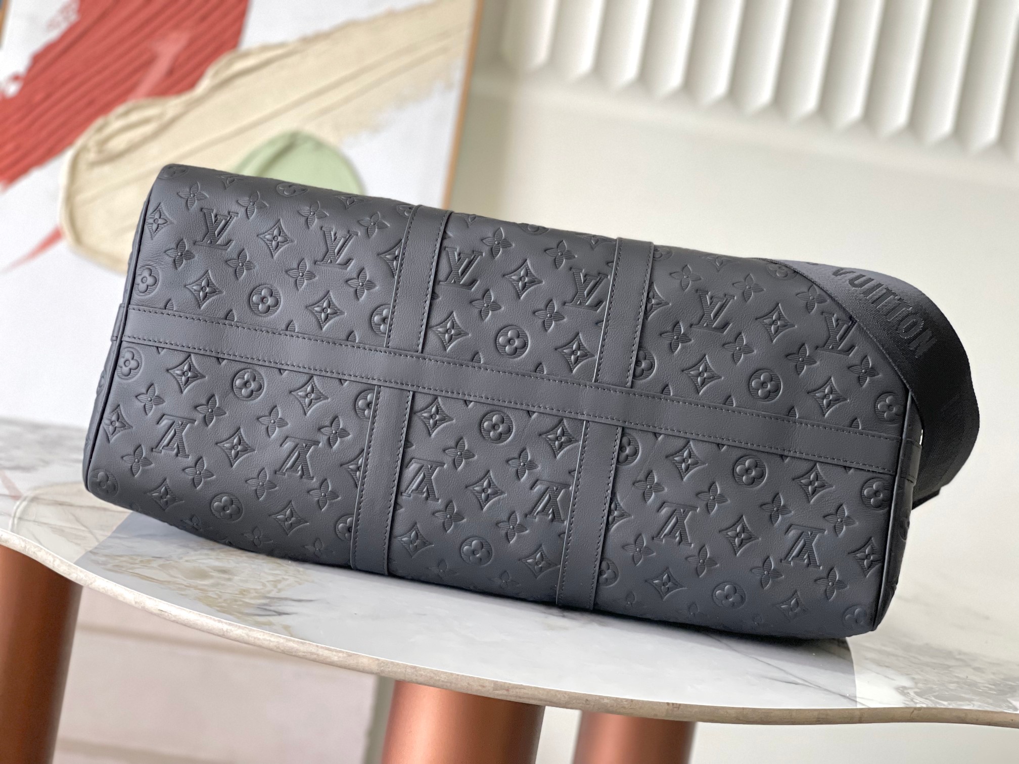 Louis Vuitton M44810 Keepall Bandoulière 50 Black