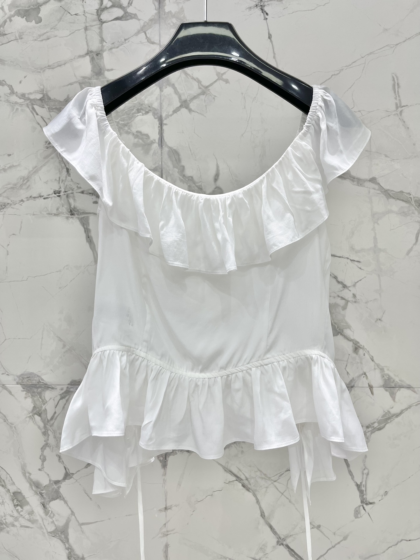 SAINT LAUREN Women's Ruffled Blouse