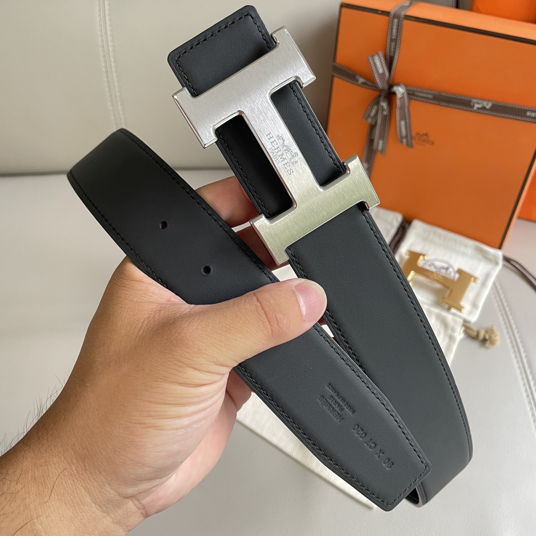 Hermès Leather Belt