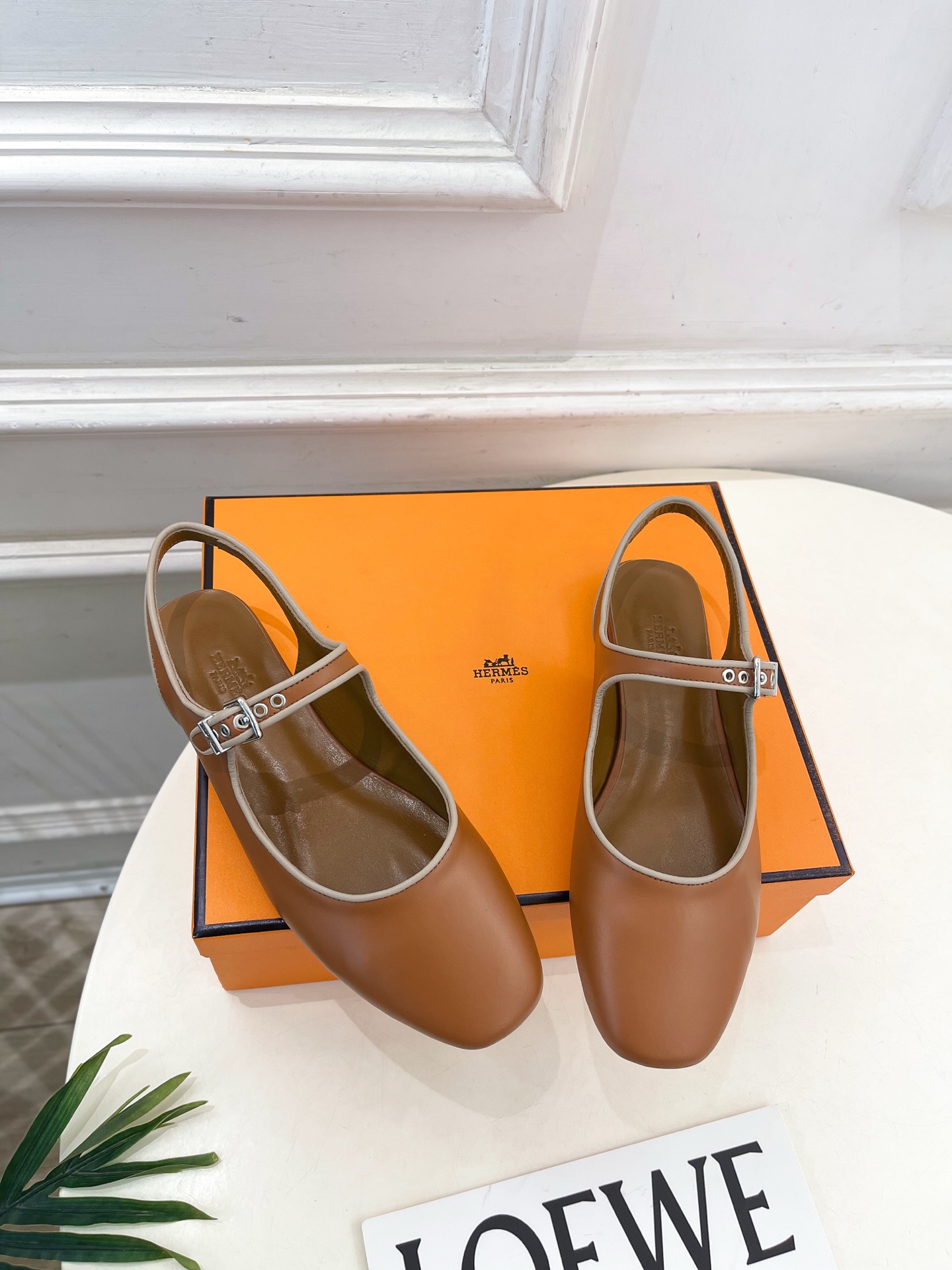 HERMÈS Kleo Mule Sandals