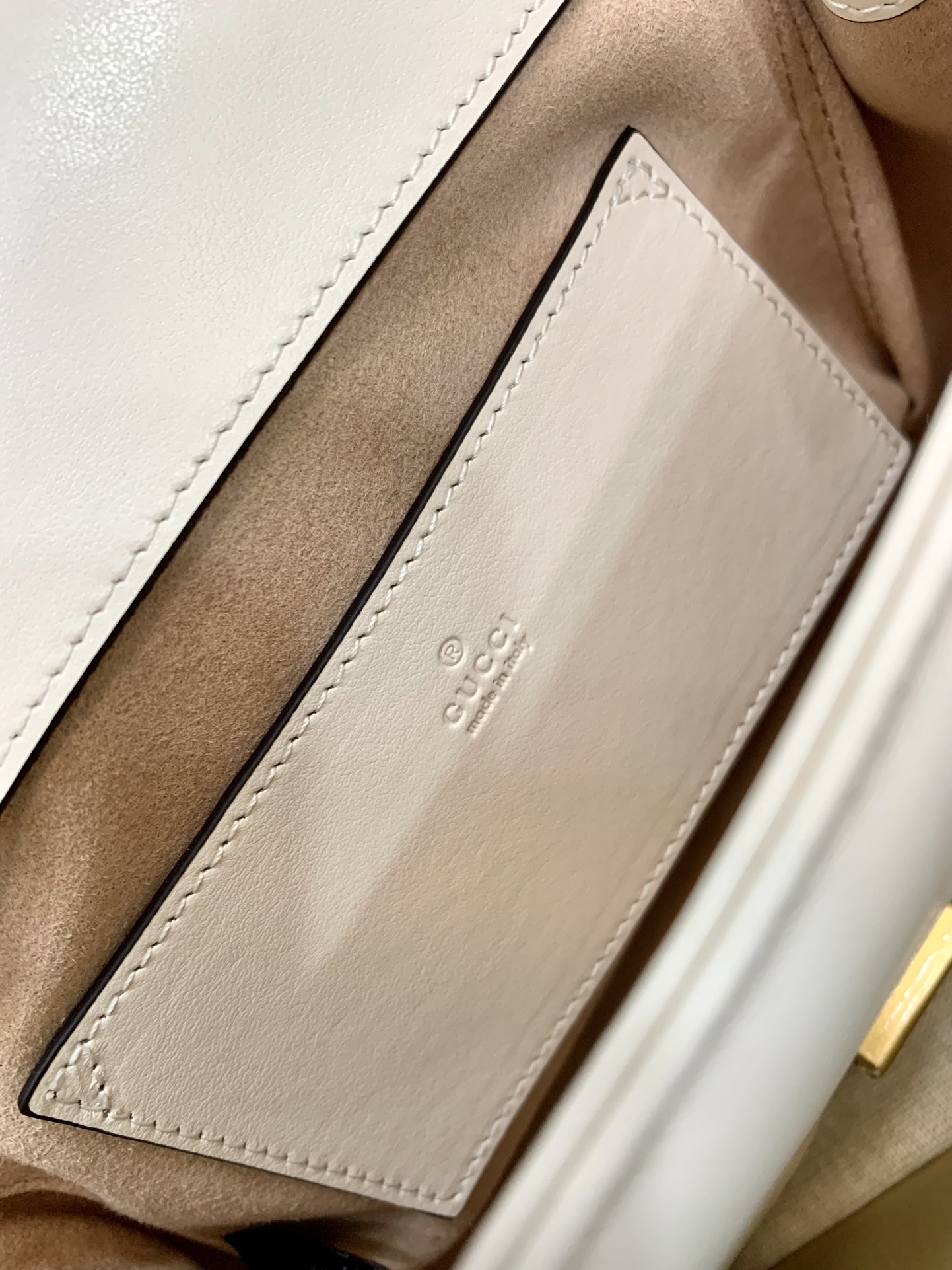 Gucci New White Mini Bag