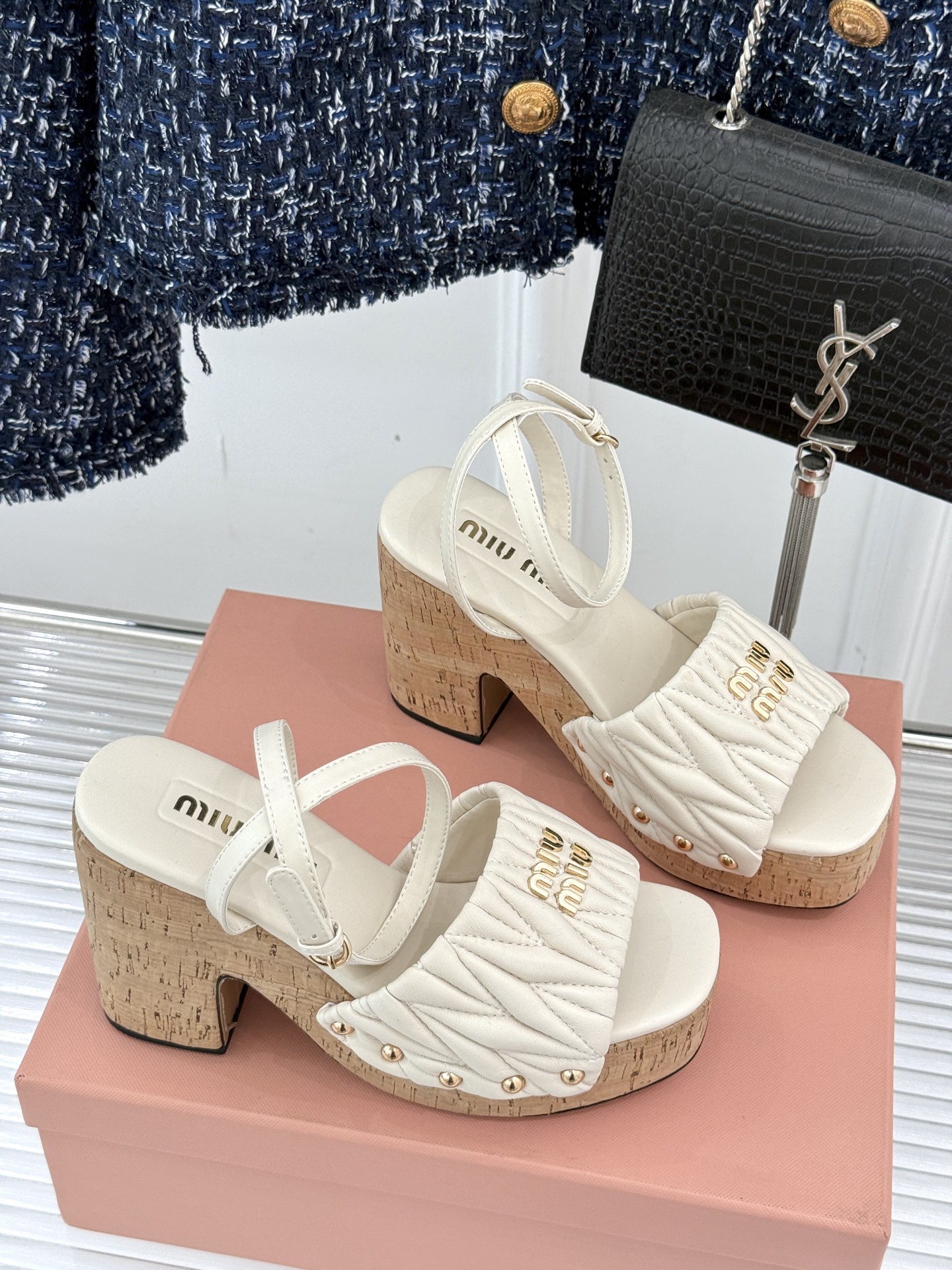 Miu Miu Spring-Summer Pleated Heels