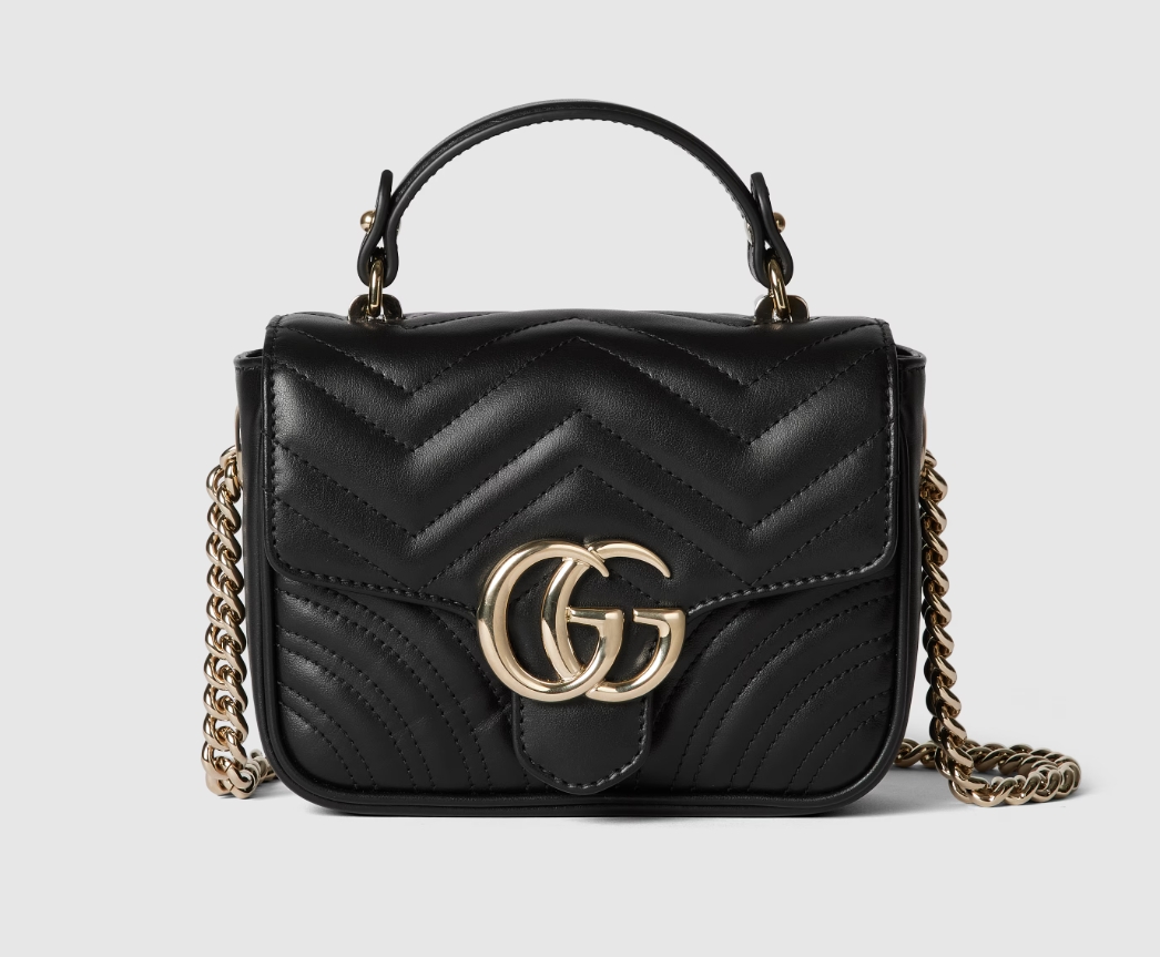 GUCCI-Marmont mini top handle bag