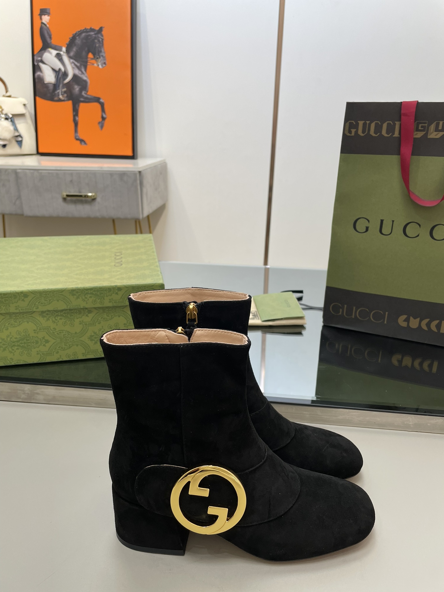 Gucci boots new