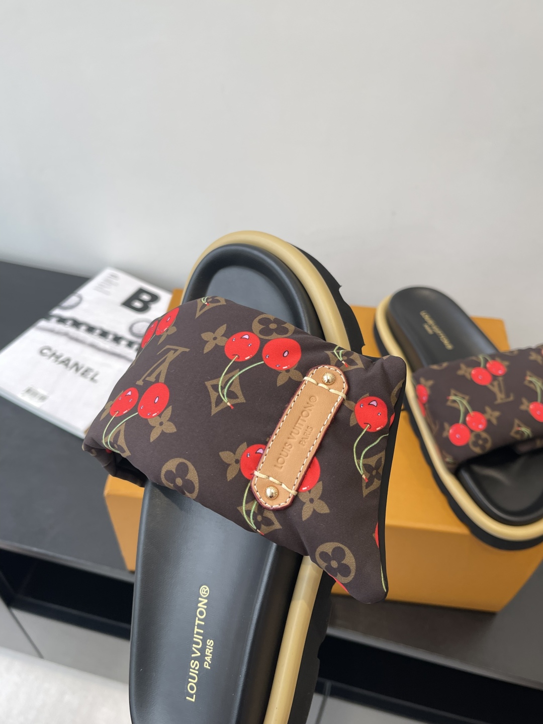 Louis Vuitton 2025 SS Cherry Collection – Summer Sandals