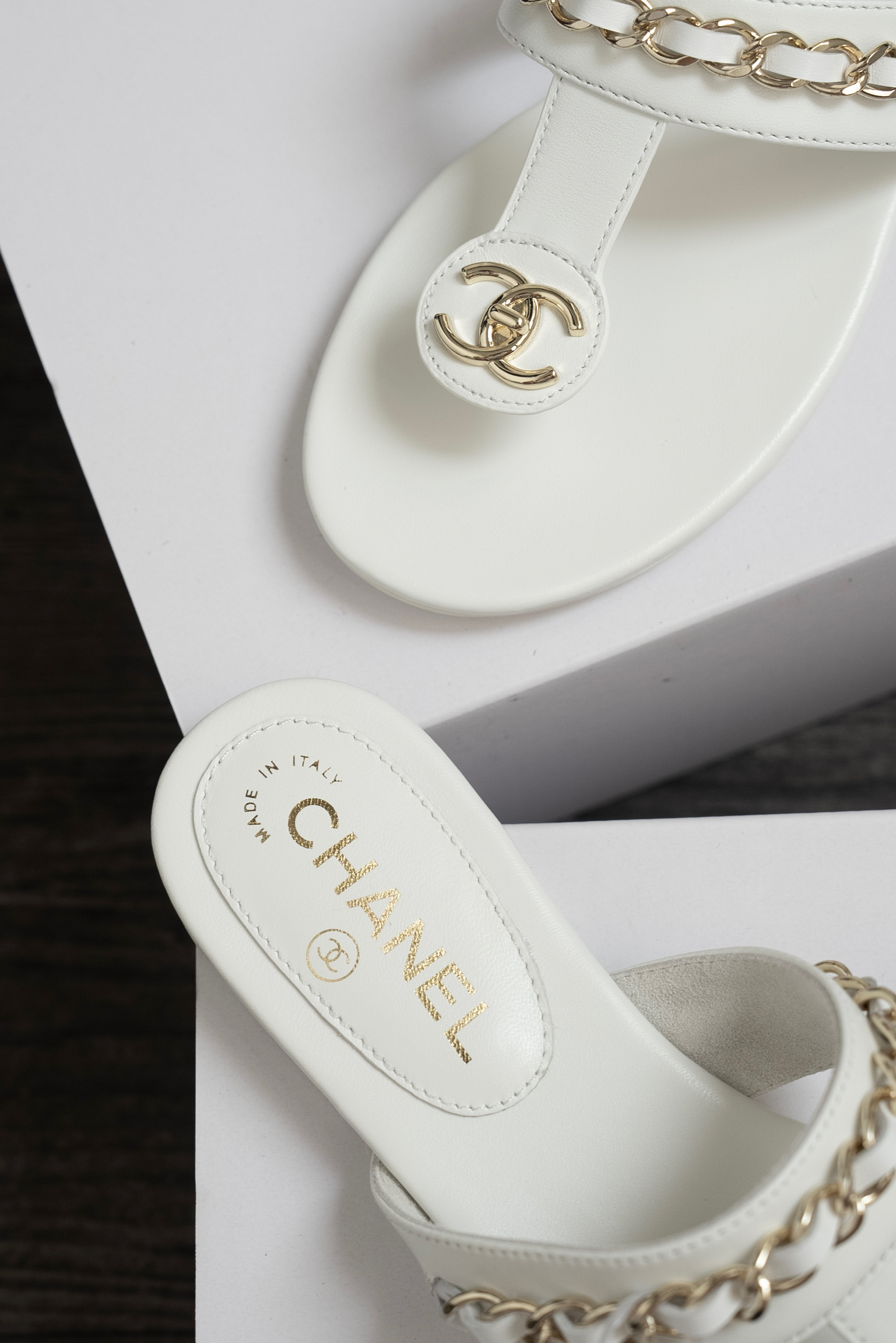 Chanel New Thong Sandals