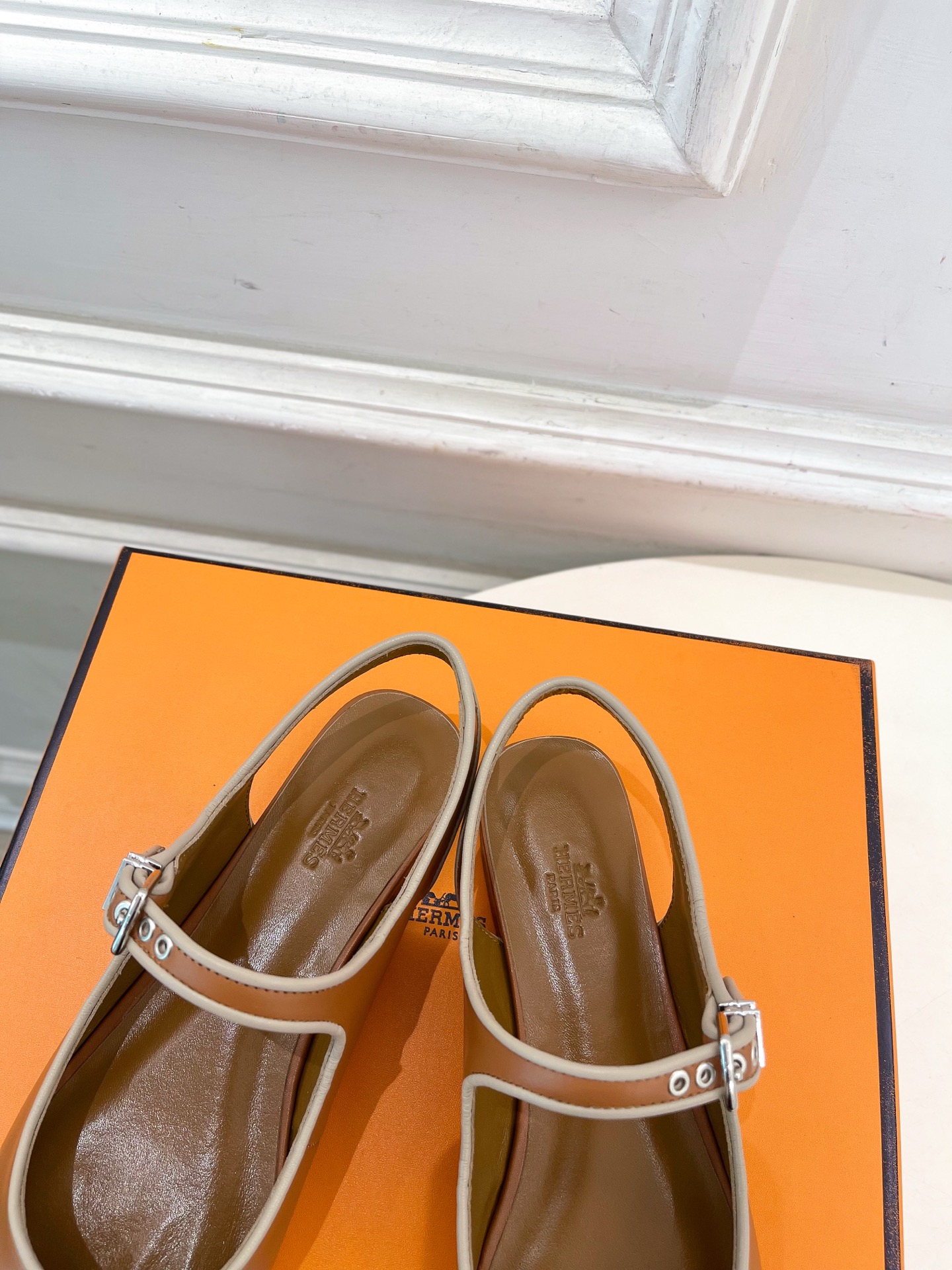 HERMÈS Kleo Mule Sandals