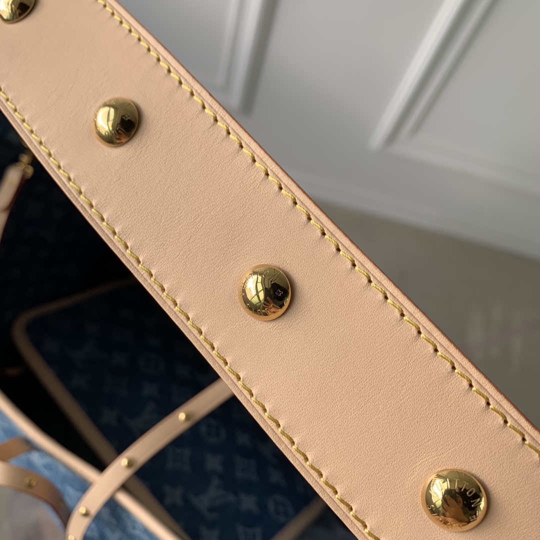 Louis Vuitton M46855 CarryAll MM Denim Blue