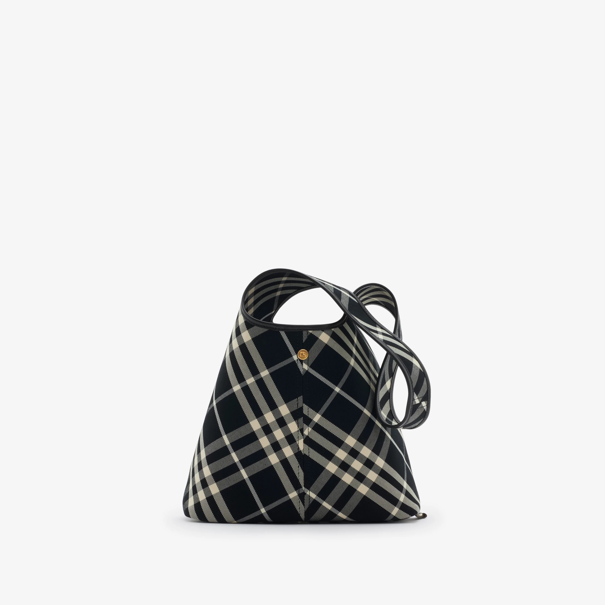 Plaid shoulder bag