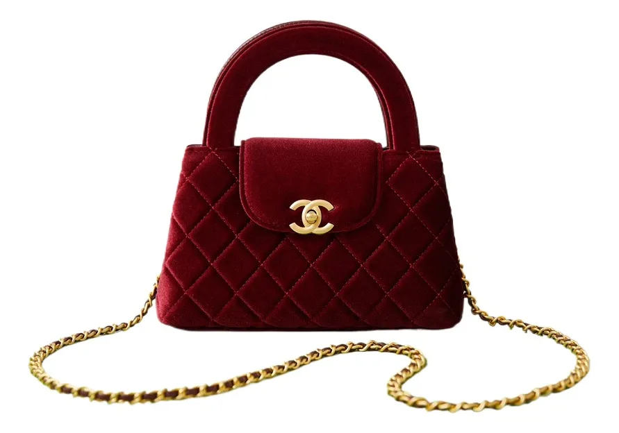 Chanel Mini Velvet Kelly Bag – Luxuriously Elegant