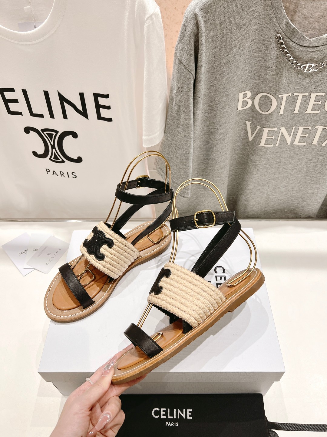Celine 2025 Spring/Summer New Arc de Triomphe Logo Slides