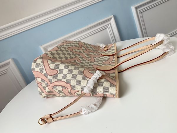 Louis Vuitton N41050 Damier Azur Tahitienne Neverfull MM