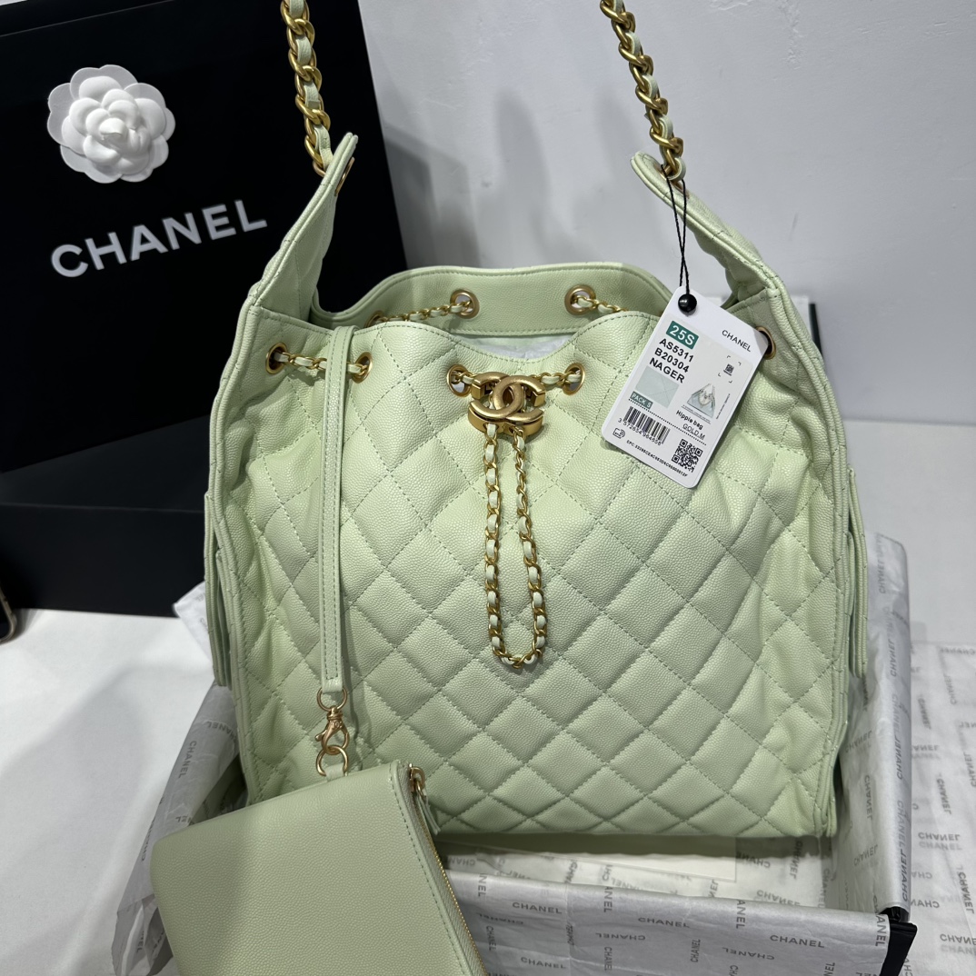 CHANEL Hobo Shoulder Bag – Small Size