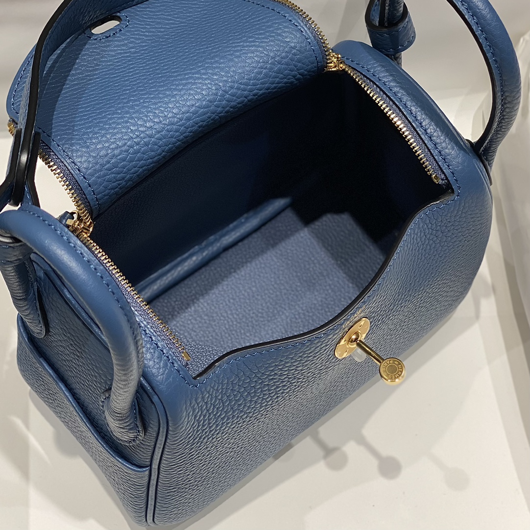 Hermès 𝐌𝐢𝐧𝐢 𝐋𝐢𝐧𝐝𝐲-Agate Blue