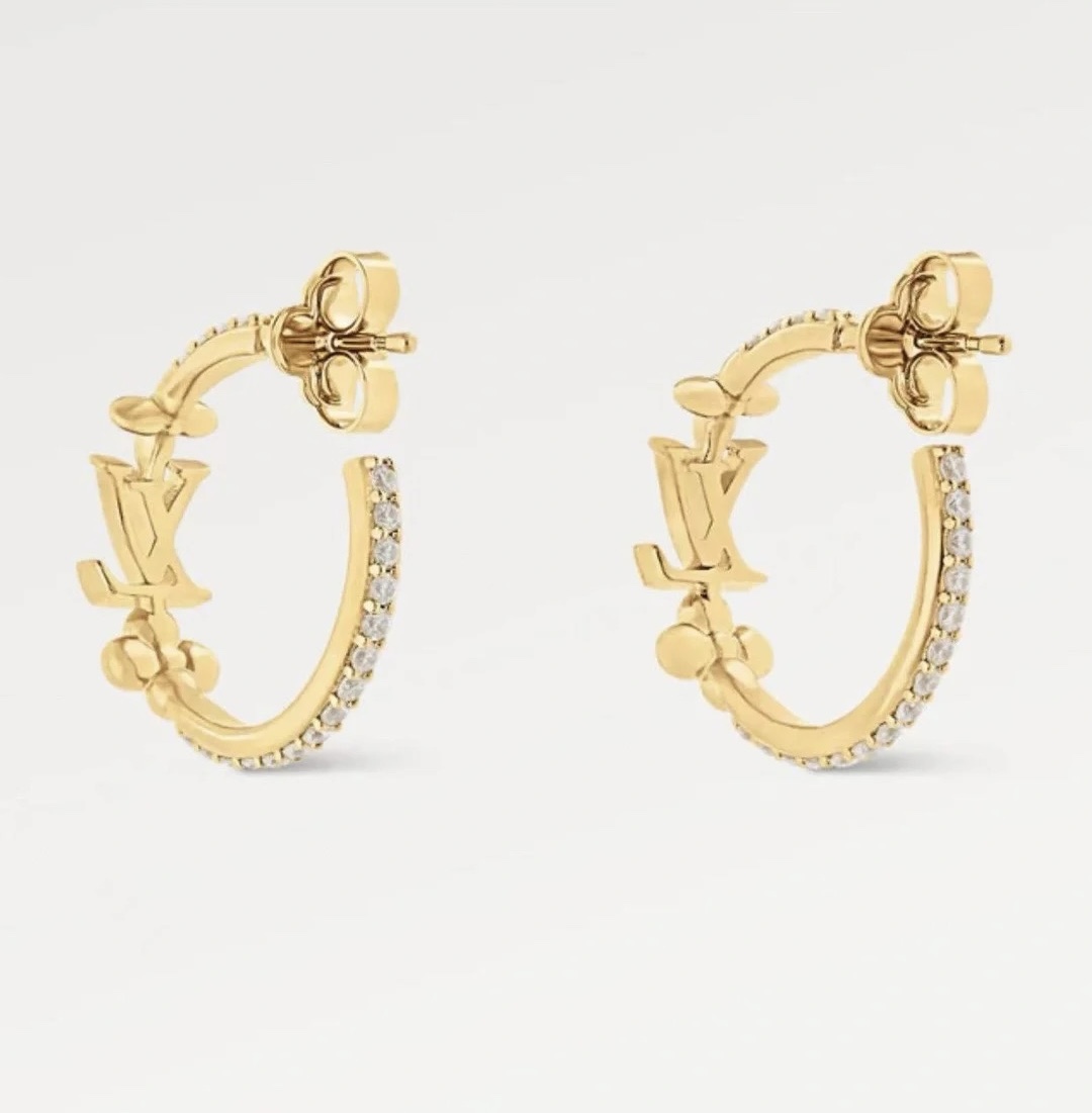 L V Louisa earrings