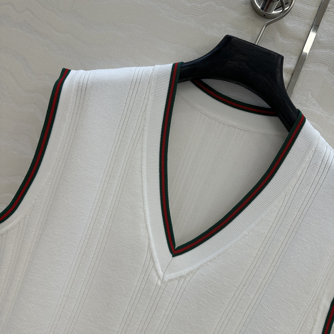 GUCCI Vest top with Web trim