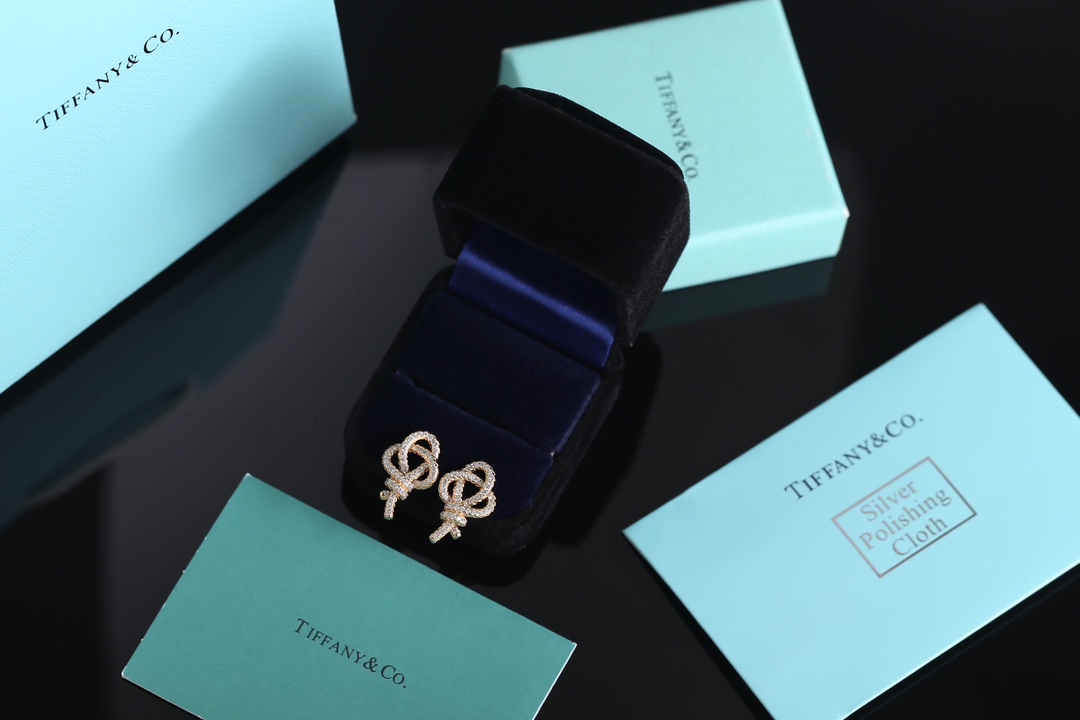 Tiffany Woven Keys Earrings