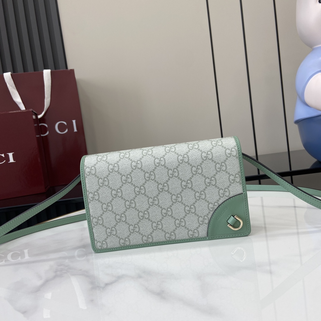 Gucci GG Emblem Shoulder Bag