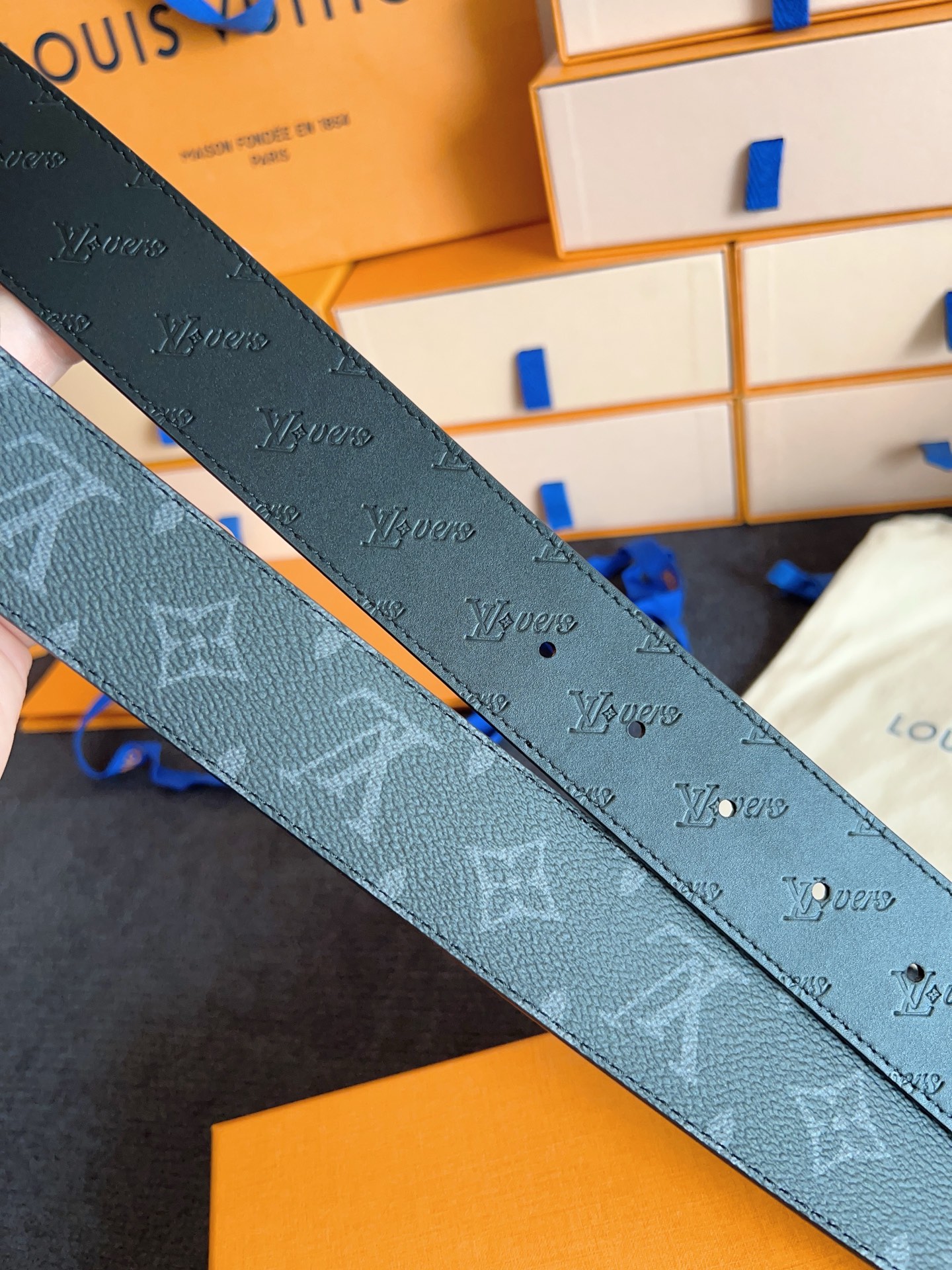 M4110T LV Flower 40mm Reversible Belt