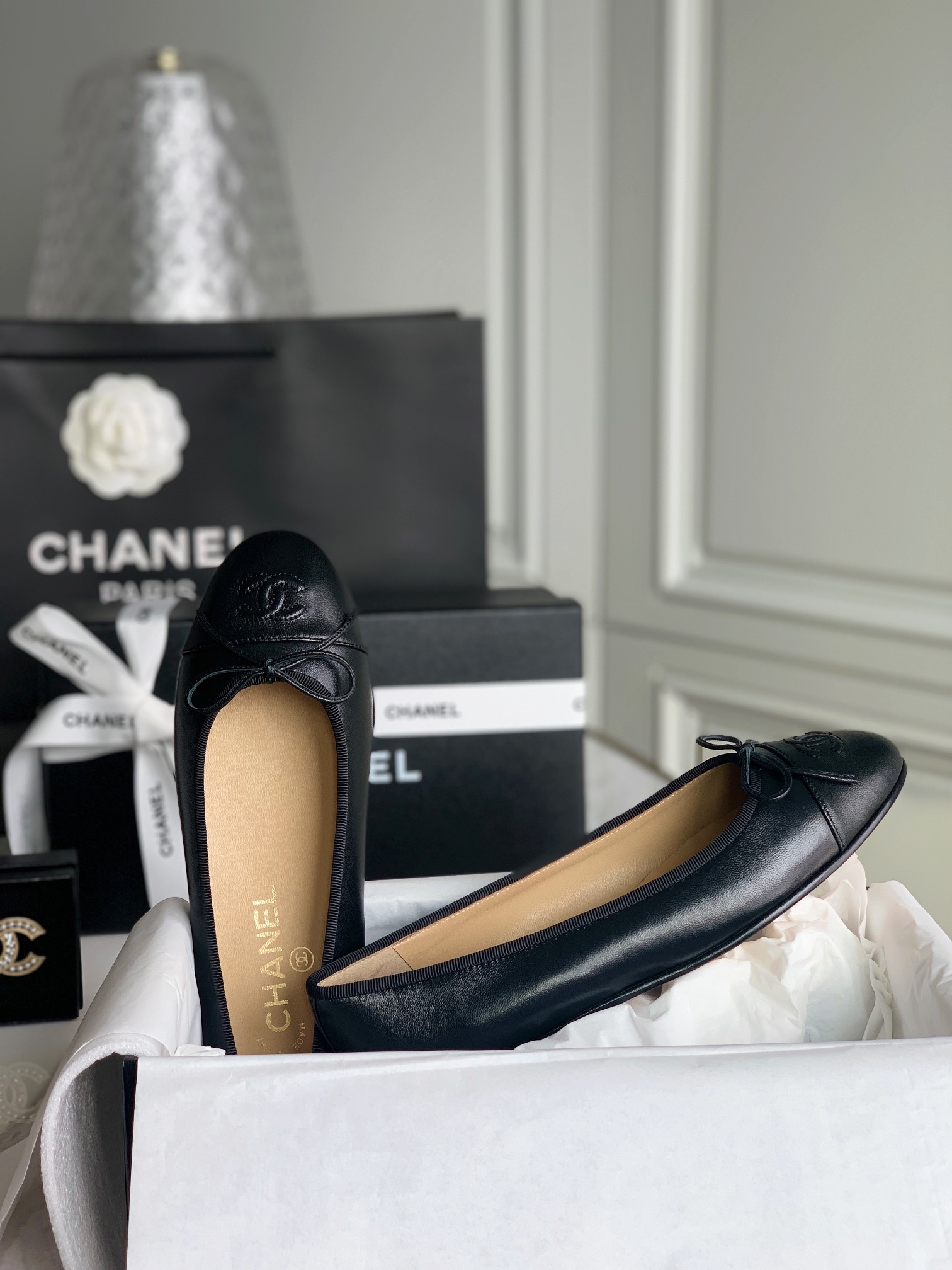 chanel flats-Classic-3 colors