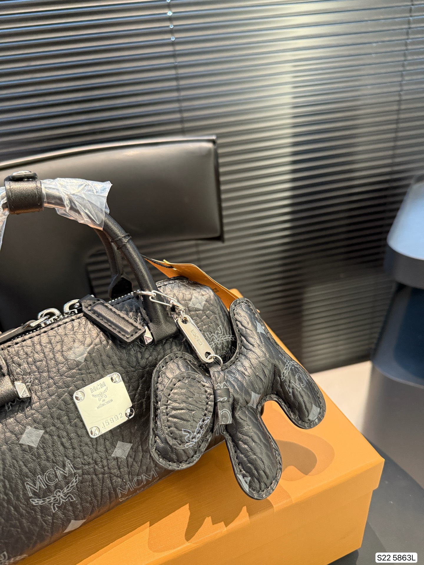 MCM Boston Bag in Visetos