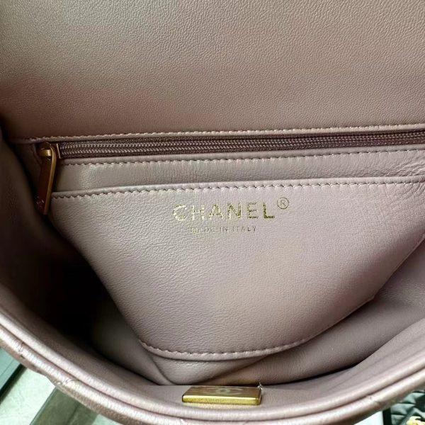 24P new pearl mini cf chain bag