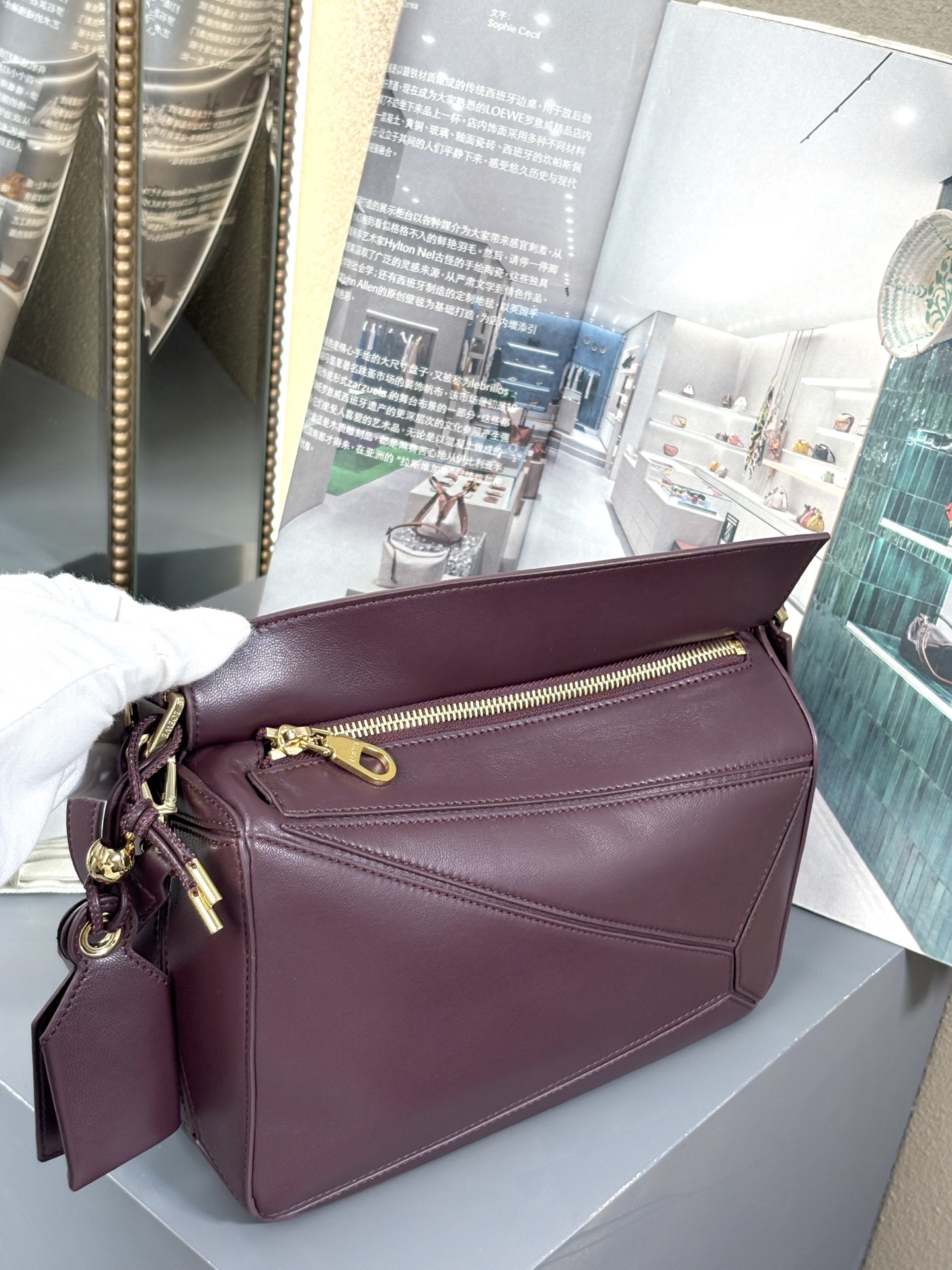 LOEWE Puzzle Lambskin Bag