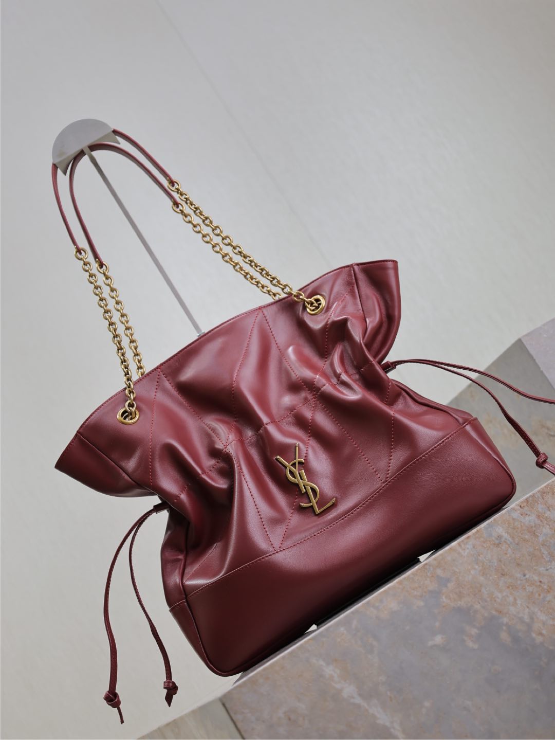 YSL Jamie 4.3 Large Pouch Bucket Bag