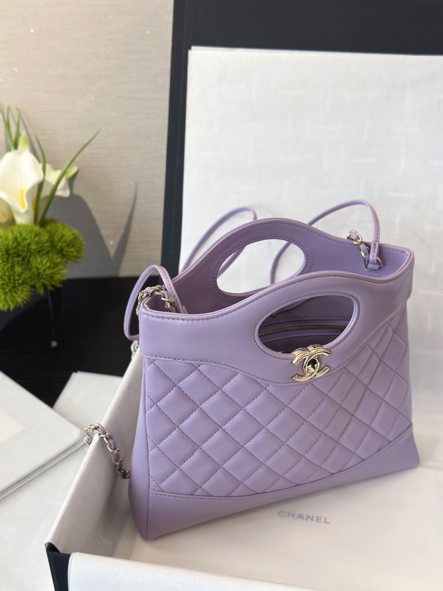 CHANEL 24C New Lilac Mini 31 Bag