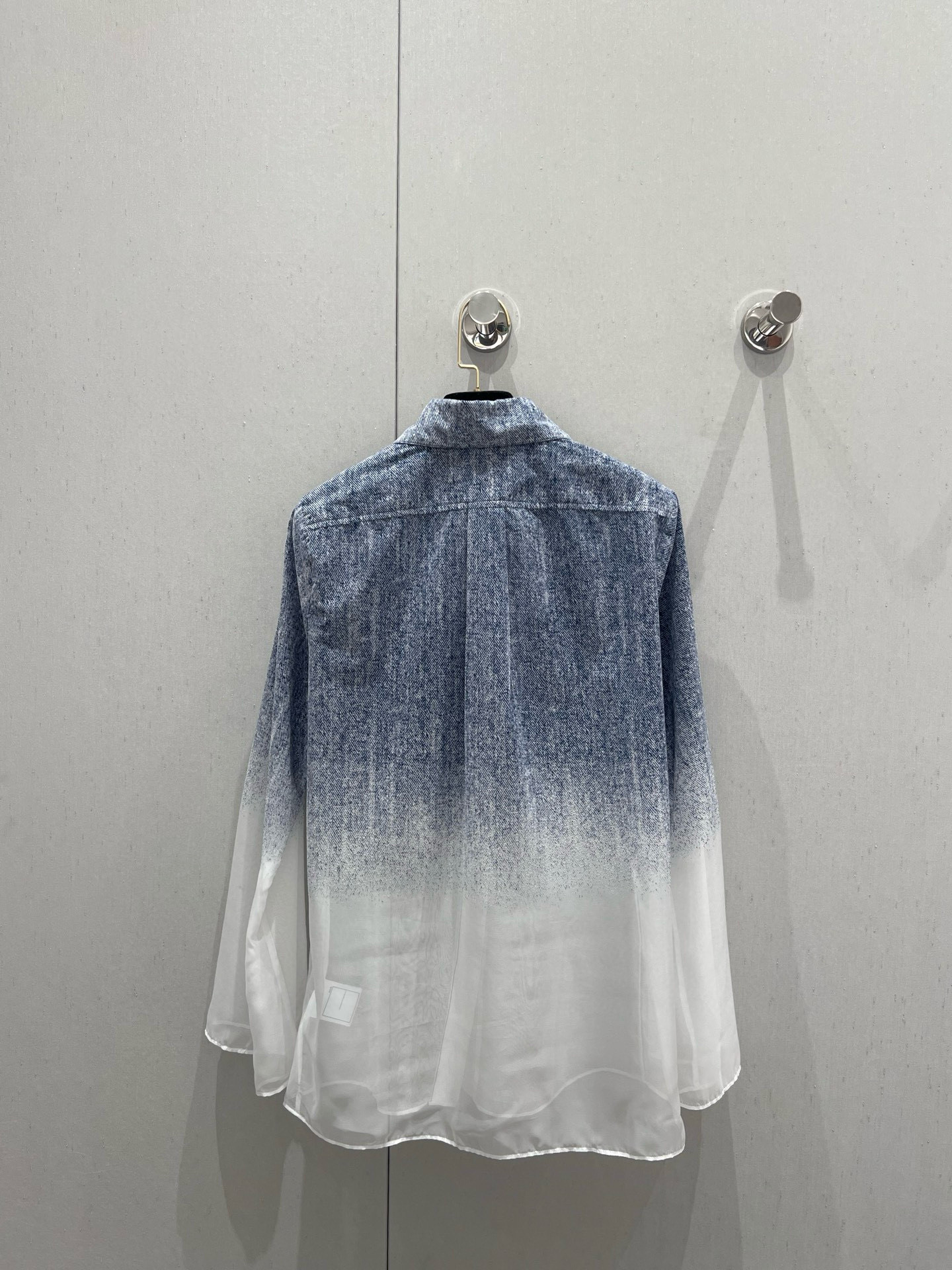 Chanel 25SS Spring/Summer collection* velvety gradient long-sleeve shirt + pants set